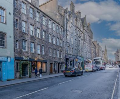 Royal Mile Famous Canongate Flat Единбург Екстер'єр фото